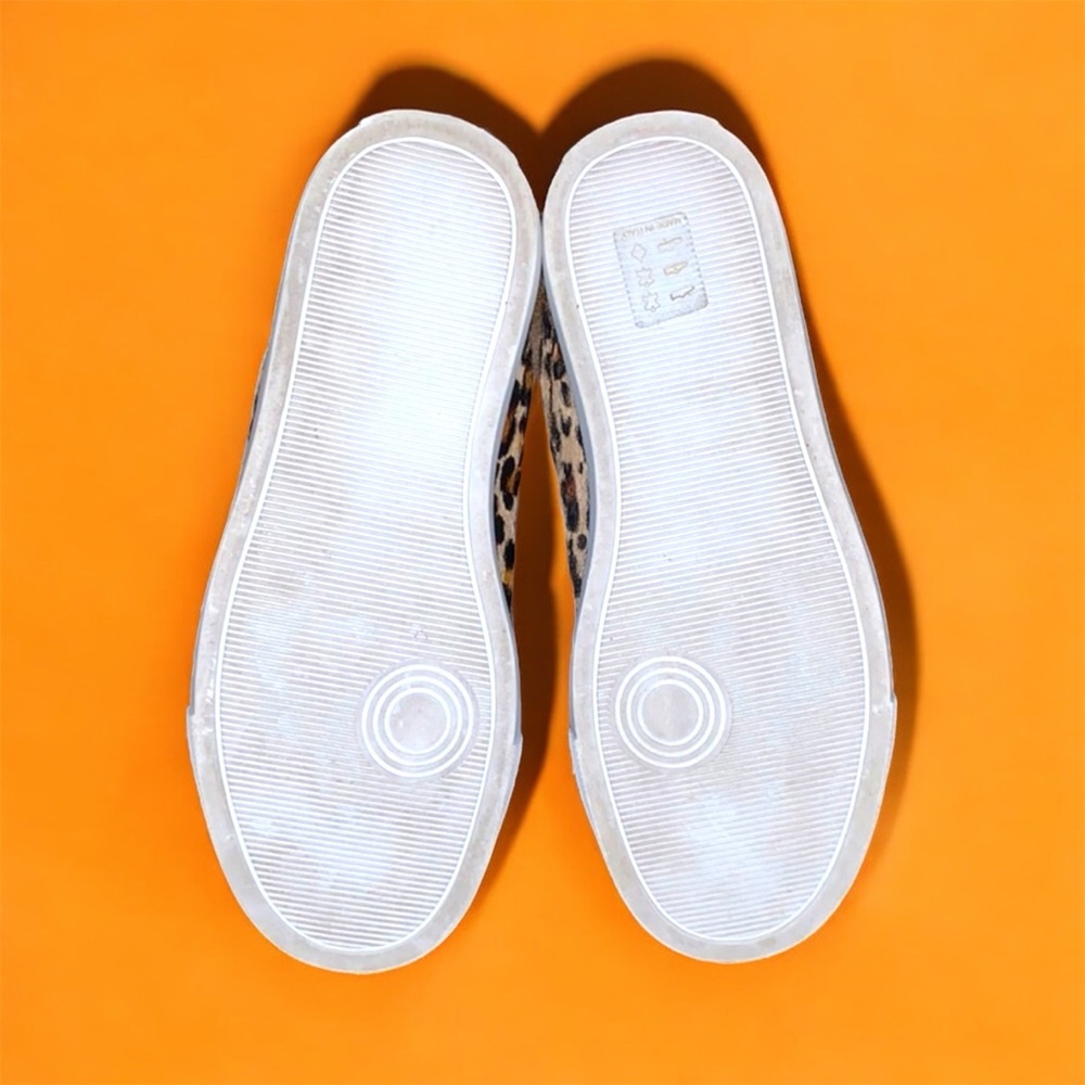 NWOT! Zadig & Voltaire Leopard Haircalf & Leather Sneaker - Picture 7 of 12